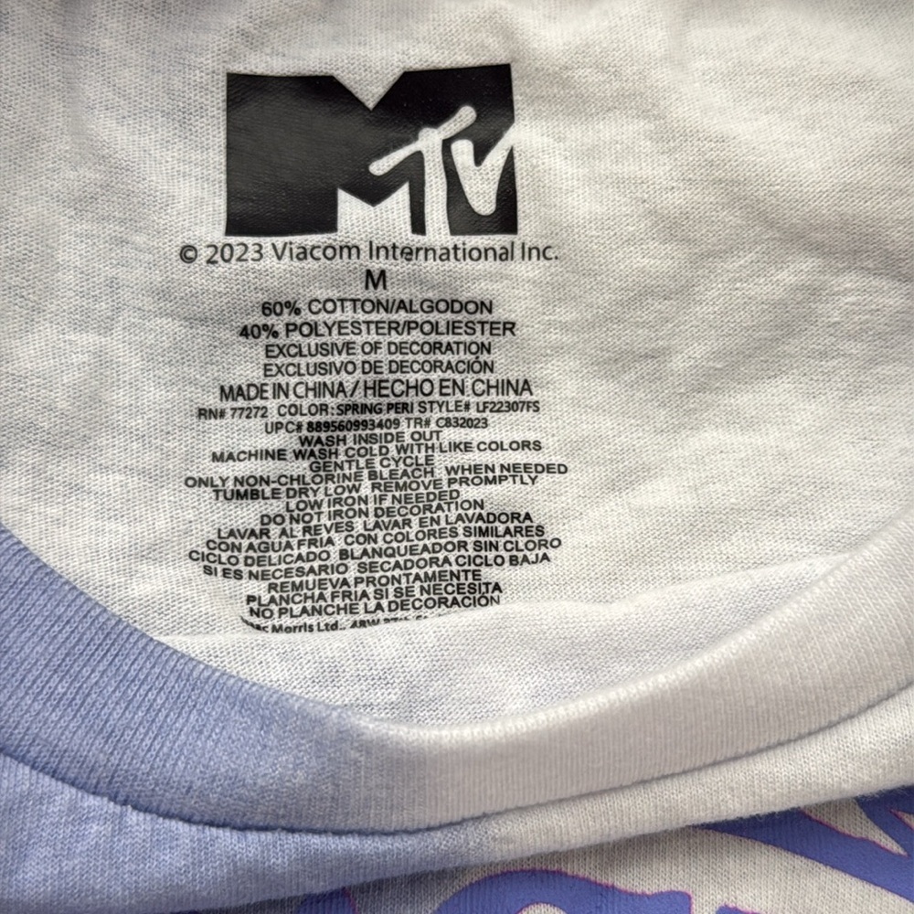 MTV Live Music 1981 Graphic Tee - Picture 5 of 8
